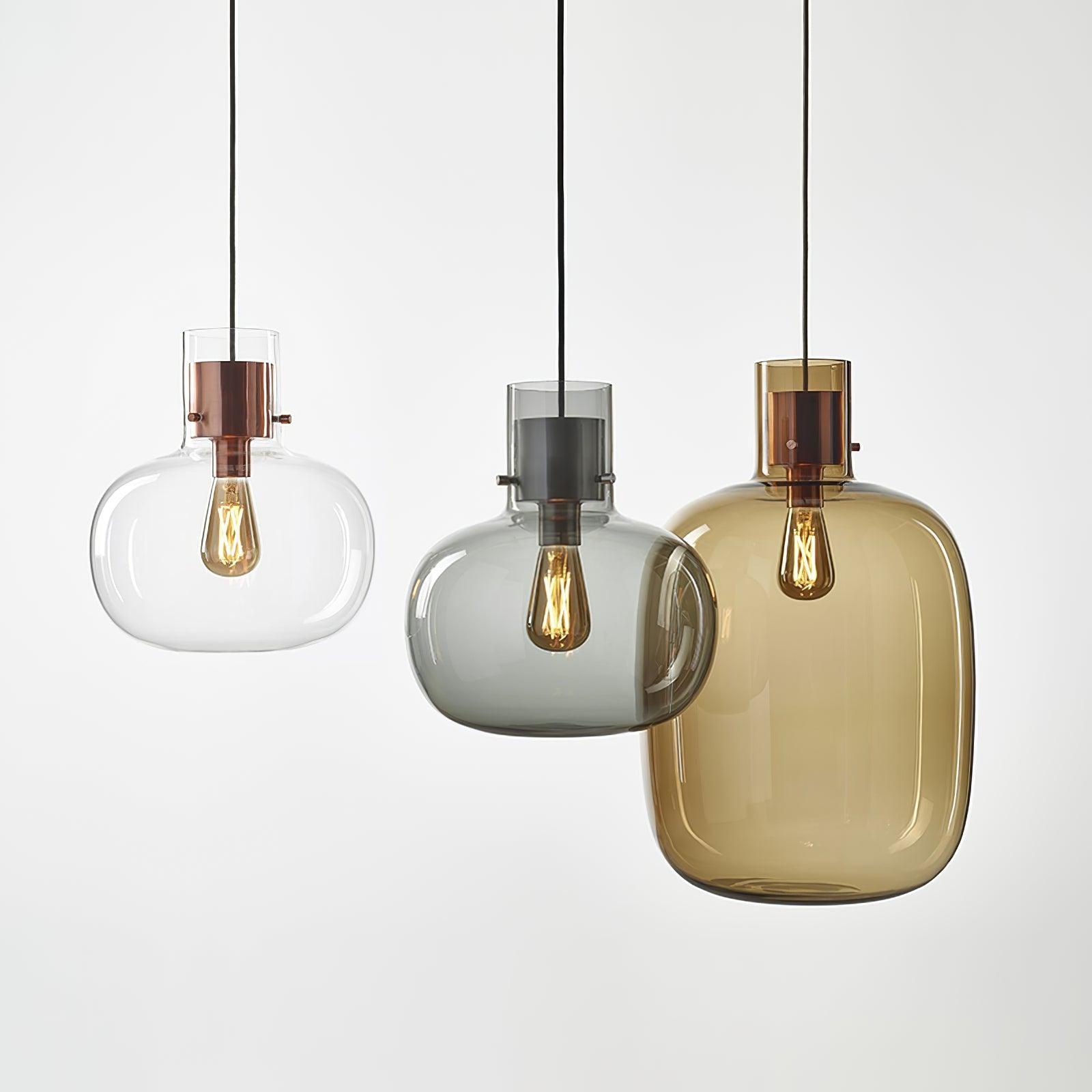 Nordic Minimalist Luxury Personality Glass Pendant Light K289