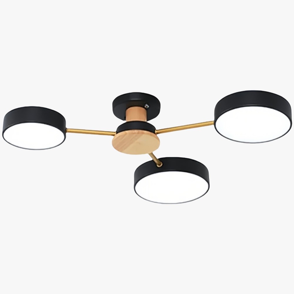 Nordic Multi Heads Round Led Ceiling Light K934