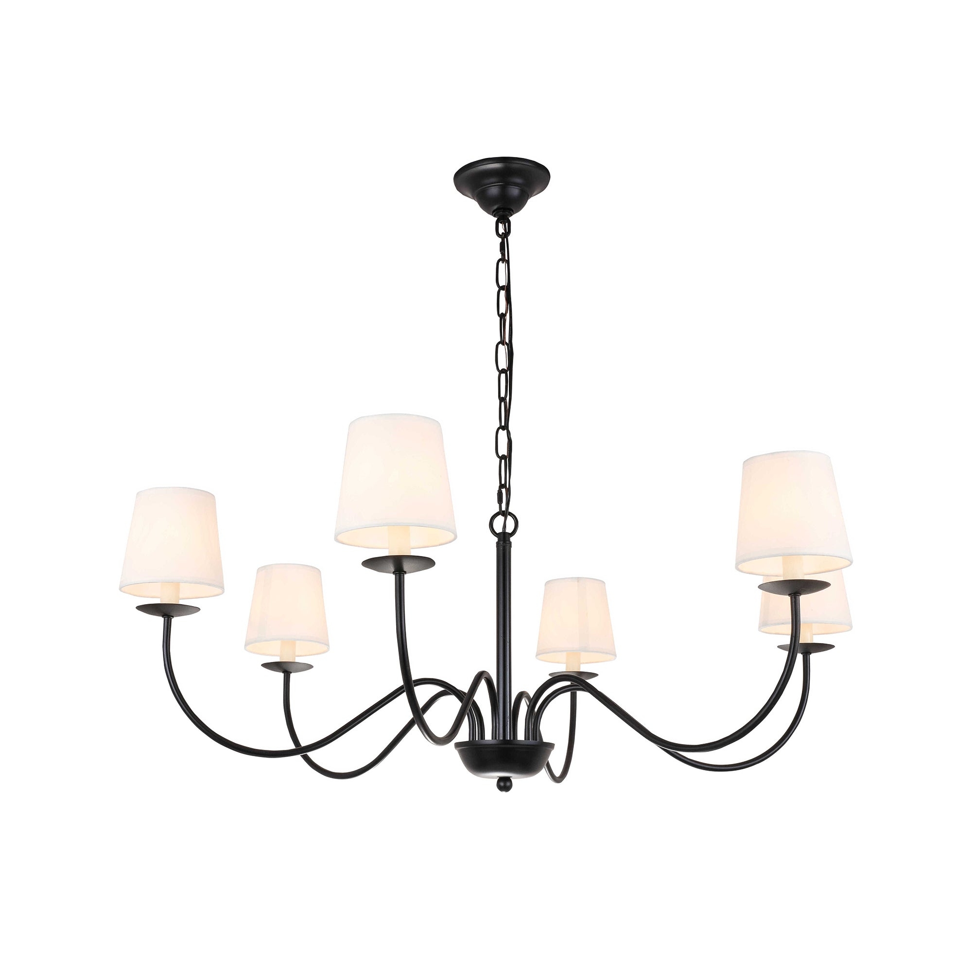 Eclipse Brass Chandelier D512