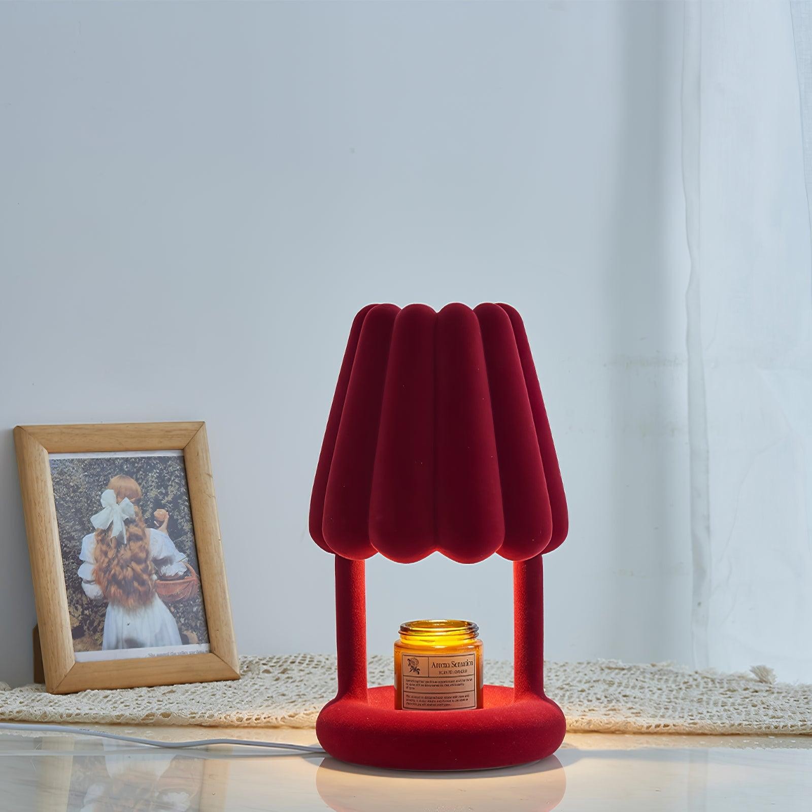 Ice Cream Flocked Resin Table Lamp K335