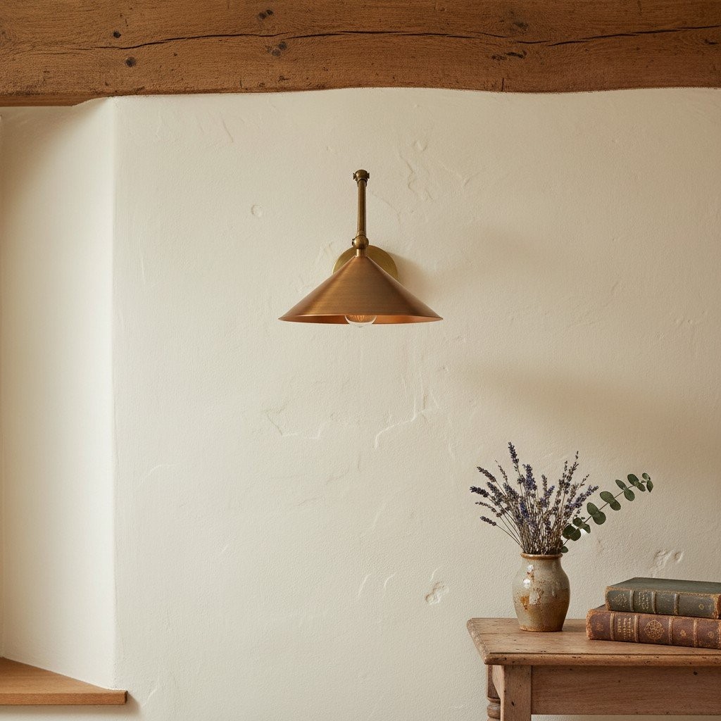 Conique Meta Adjustable Wall Sconce - Vintage Industrial Light K1537