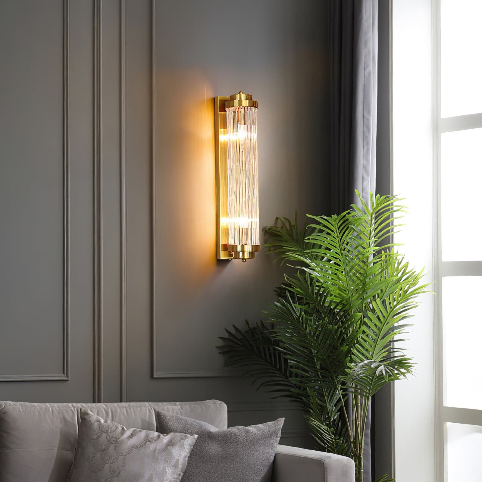 Pillar Offset Wall Lamp K1580