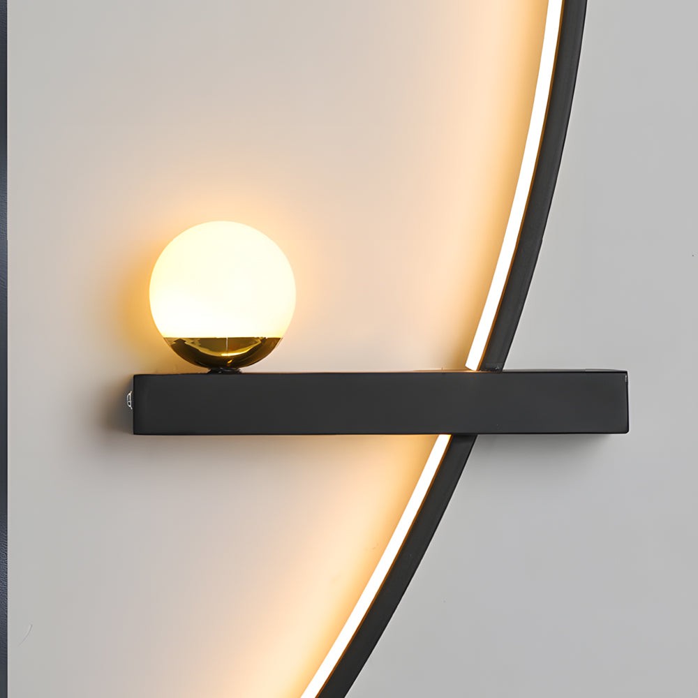 Curved Strip 3 Step Dimming LED Wall Sconce K816