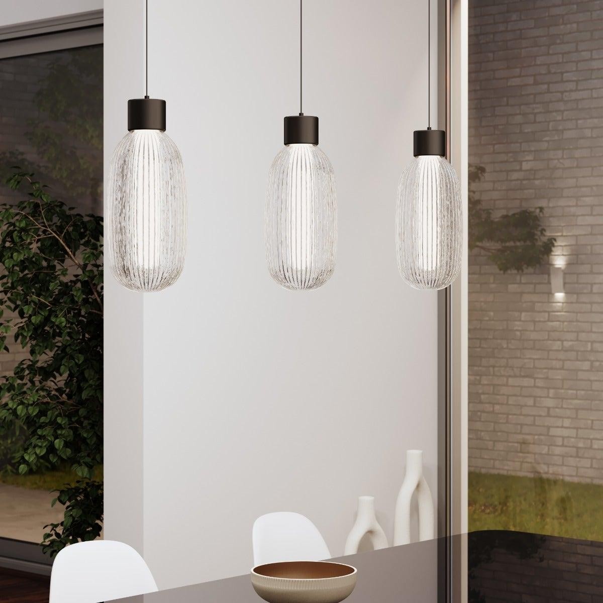 Nordic Striped Lantern Pendant Lamp K397
