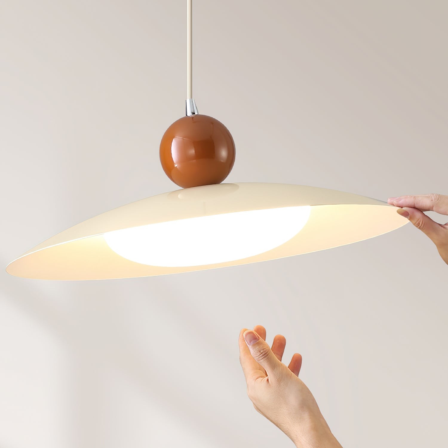 Nordic Flying Saucer Swing Arm Movable Pendant Light K619