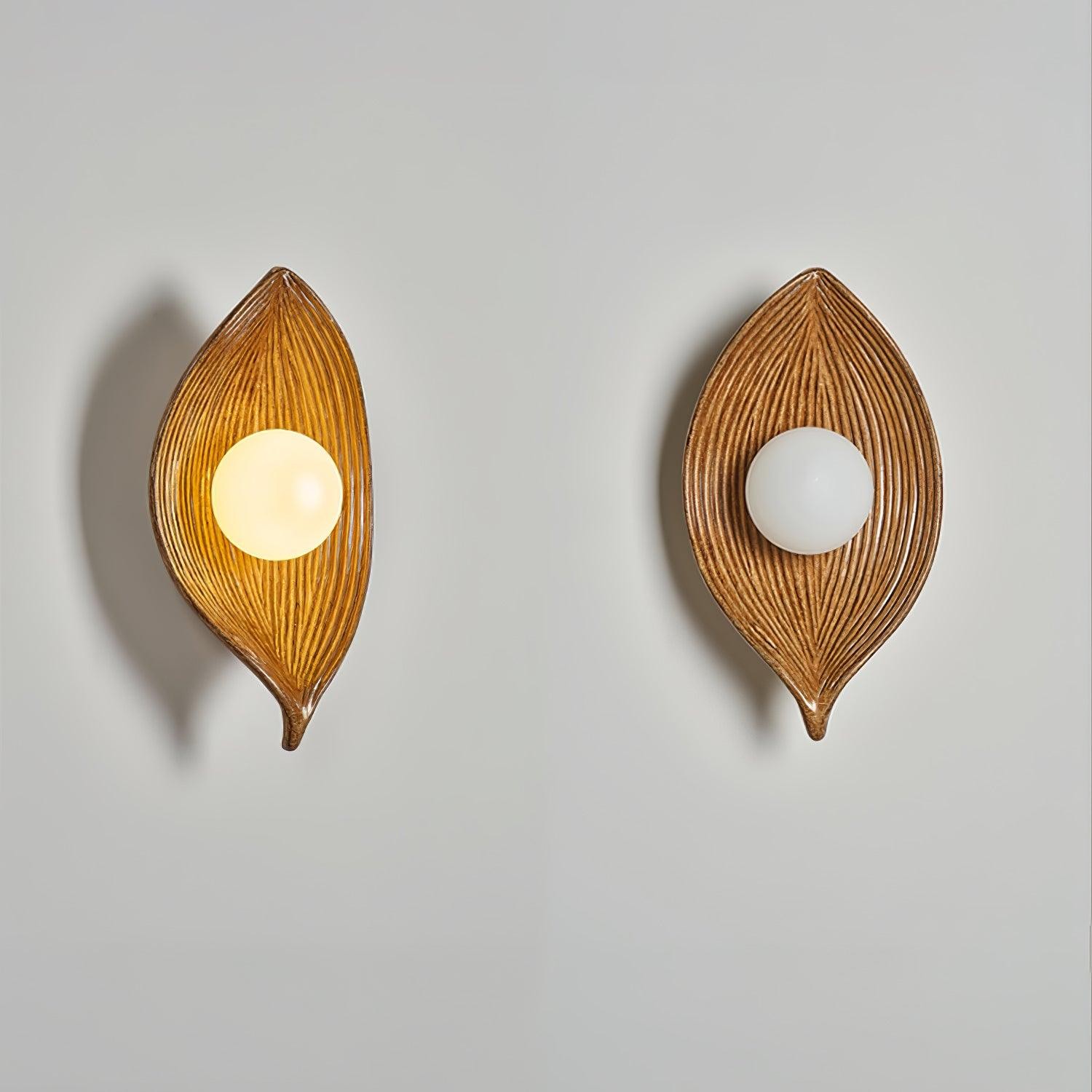 Leaf Canoe Wall Sconce K447