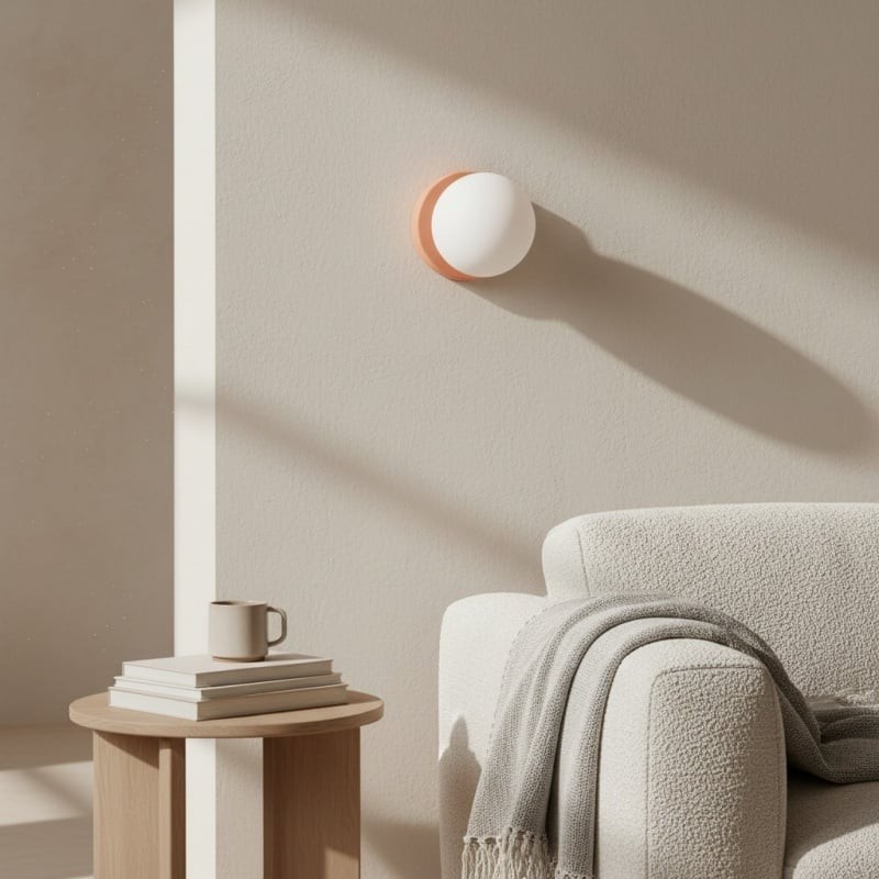 Nuevola Soft Sculptural Wall Light - Minimal Decorative for Living Room Bedroom K2105