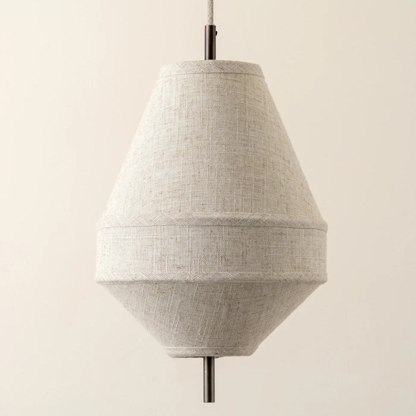 Zalen Decorative Fabric Pendant Light For Bedroom And Dining Room K1684