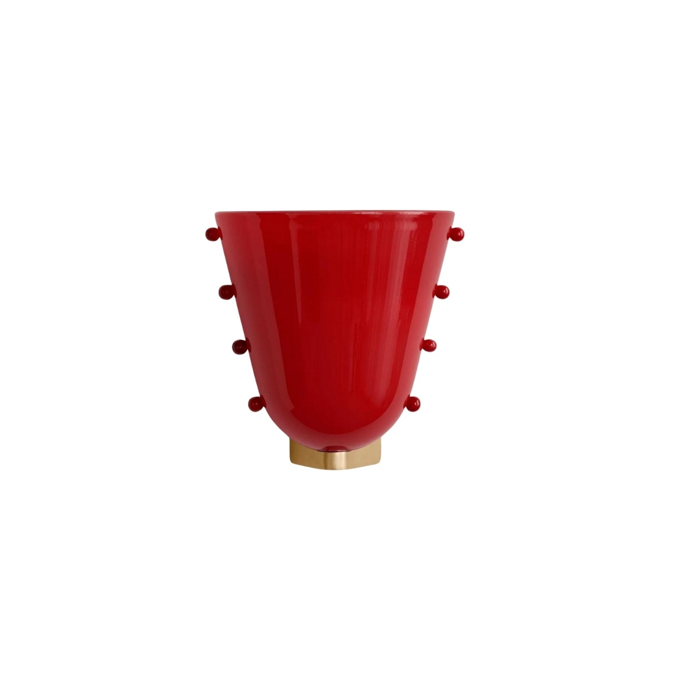 Bellina Colourful Glass Wall Light – Modern Gemma Wall Sconce For Bedroom or Hallway K1130