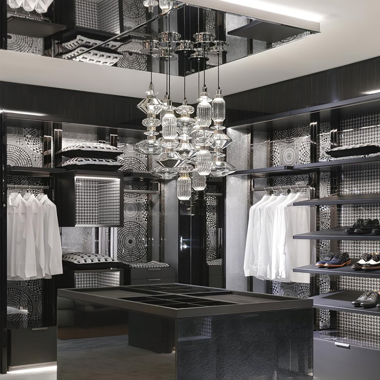 Modern Elegant Ballet Glass Pendant Light K904