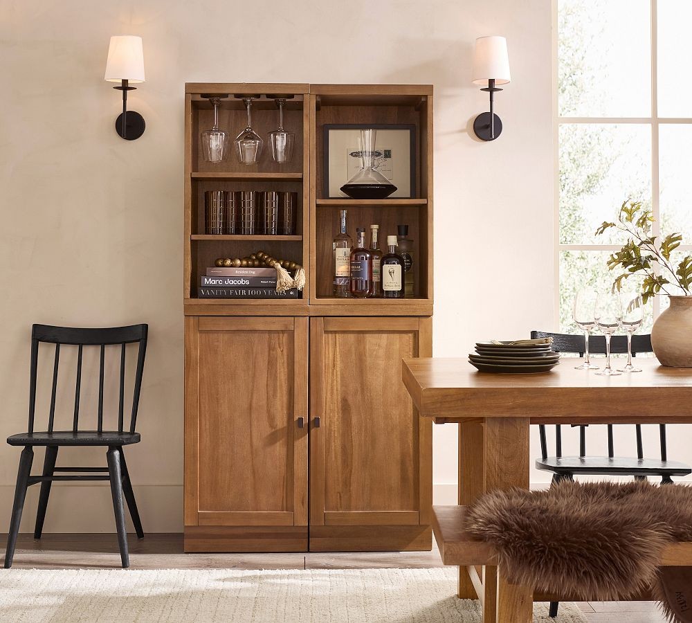 Rowan Iron Wall Sconce with Linen Shade – Industrial Classic Accent Light K1315