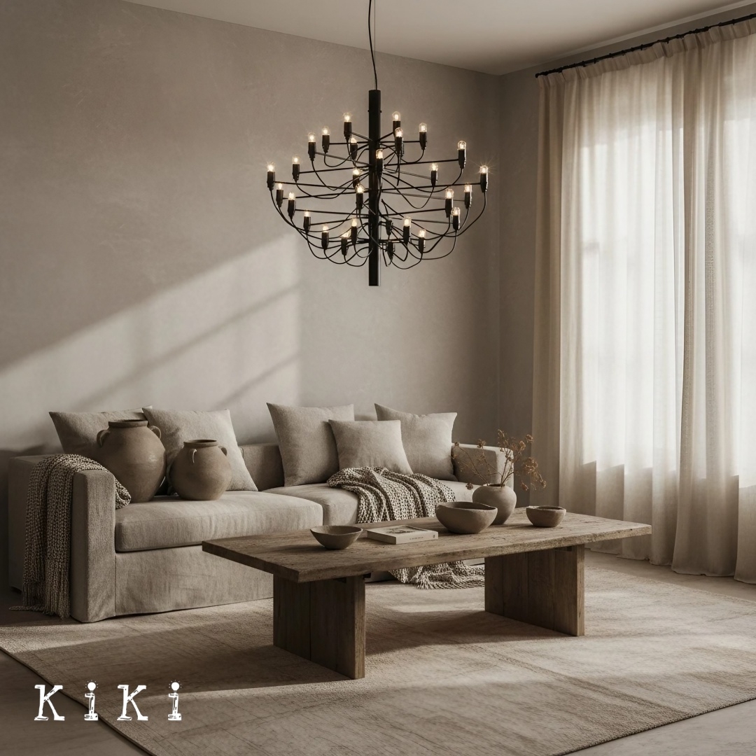 Modern 2097 Chandelier - Elegant Statement Lighting for Dining Areas