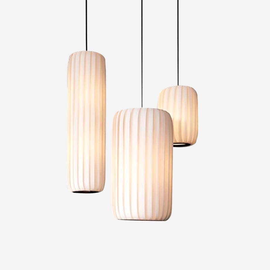 Scandinavian Minimalist Fabric Pendant Lamp K643