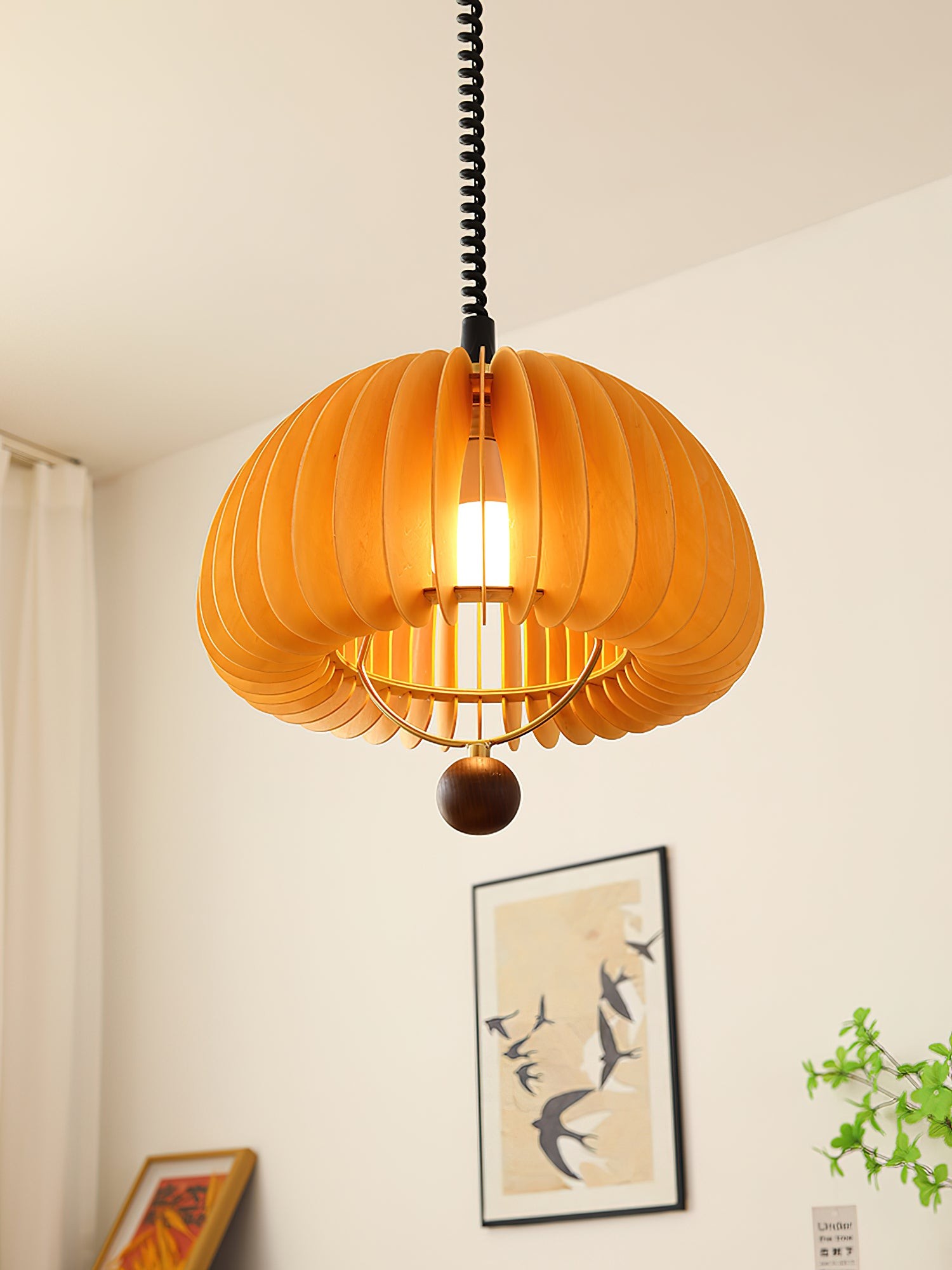 Pumpkin Adjustable Pendant Light K608