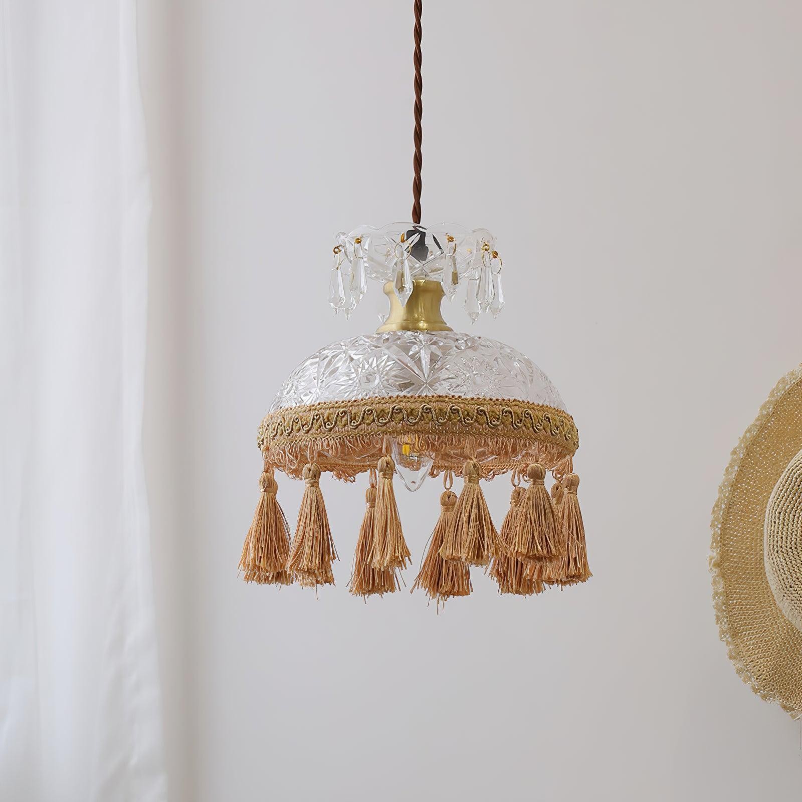 Bowl Tassel Pendant Light K271
