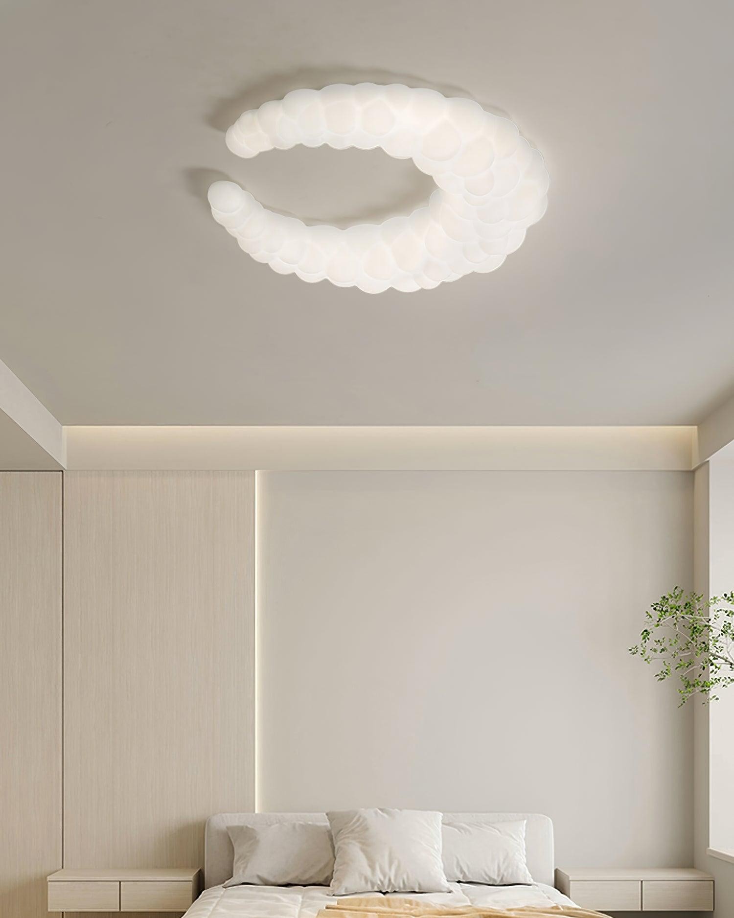 Cream Style Moon Ceiling Lamp K248