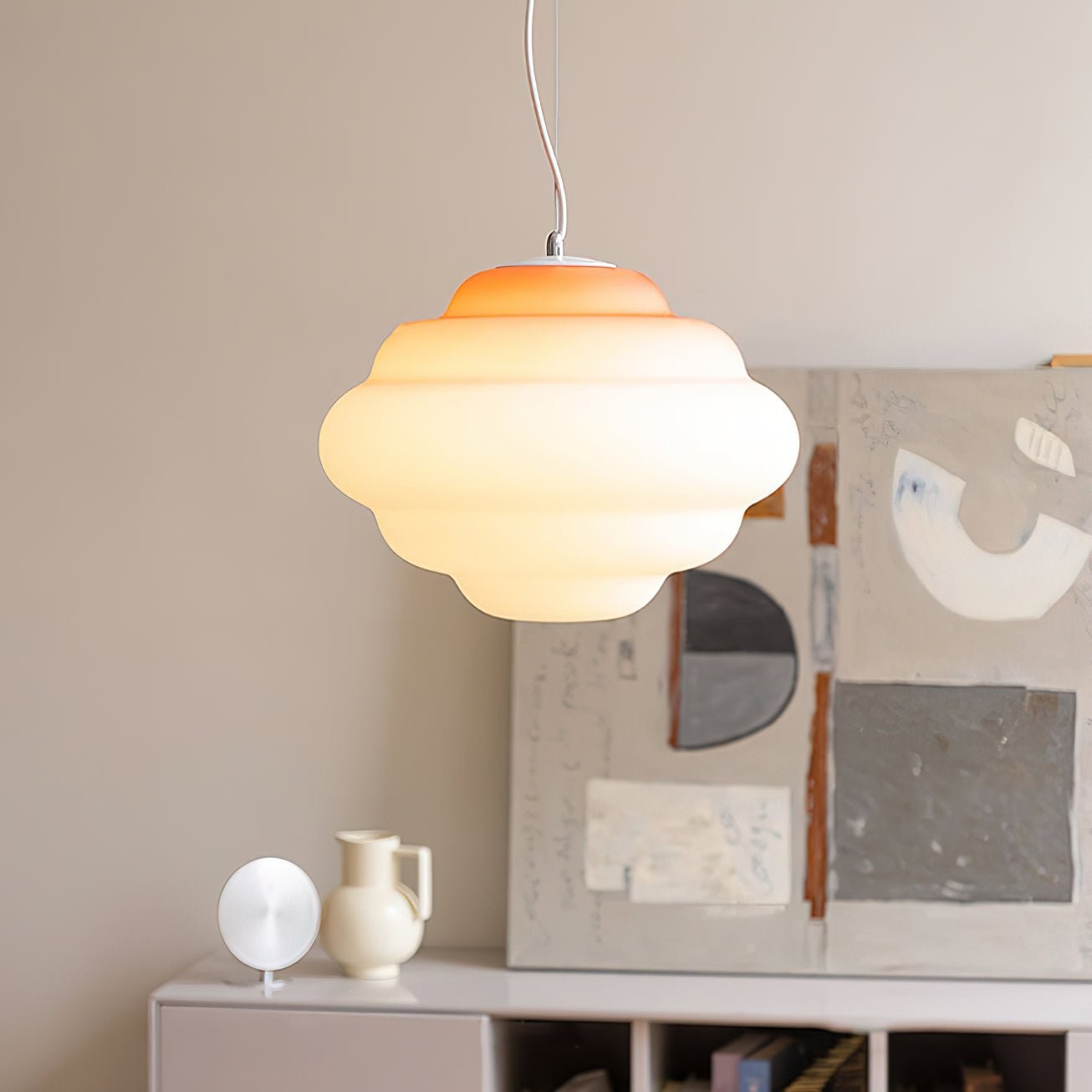 Gradient Cloudy Pendant Lamp K413
