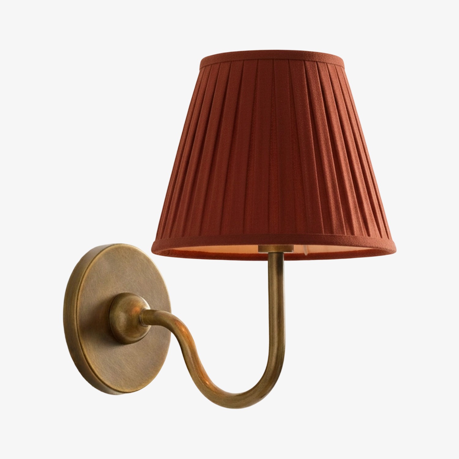 Luvora Pleated Fabric Shade Wall Sconce – Modern Classic Indoor Lighting K1306