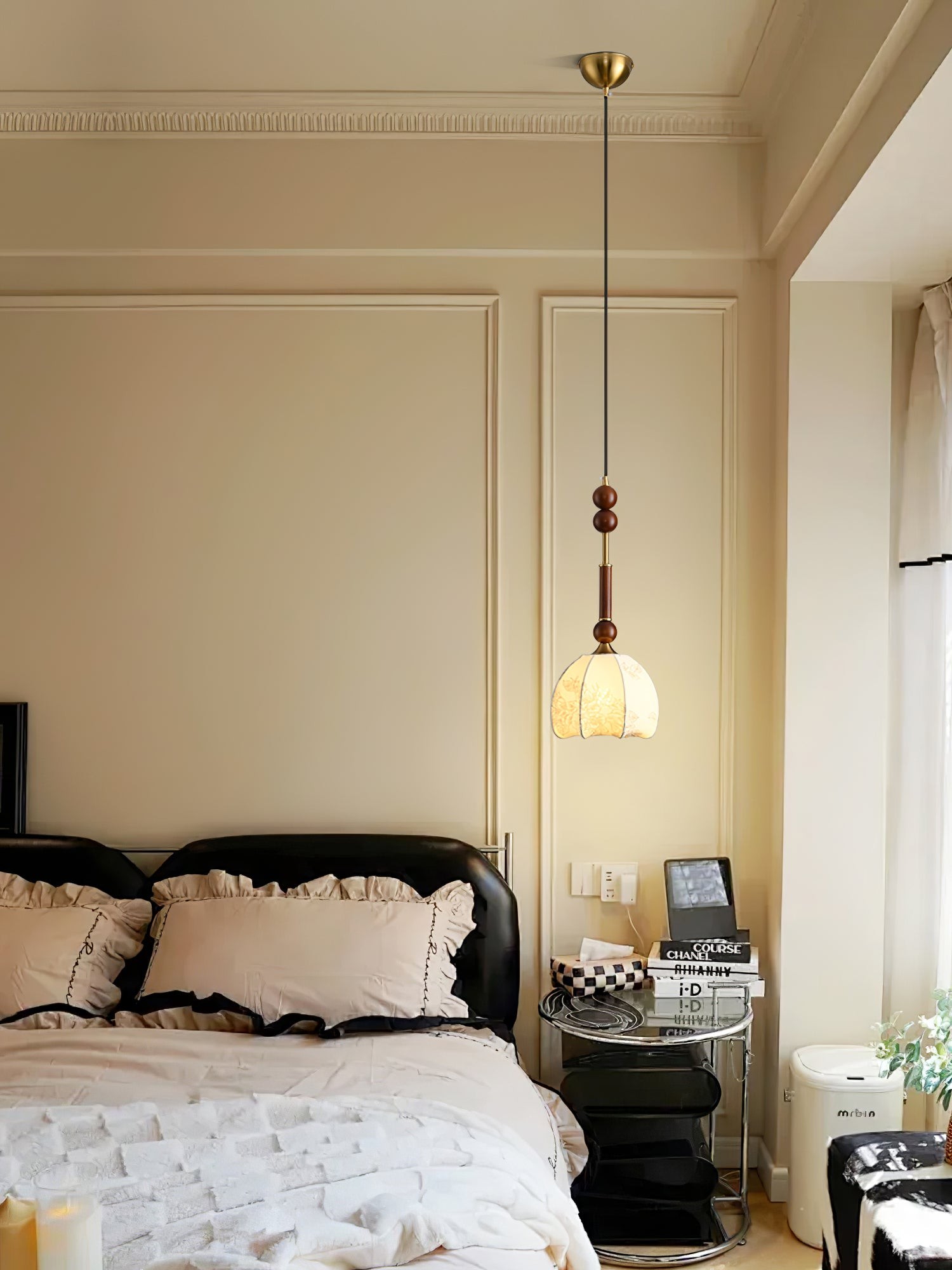 Retro Solid Wood Series Pendant Lamp K637
