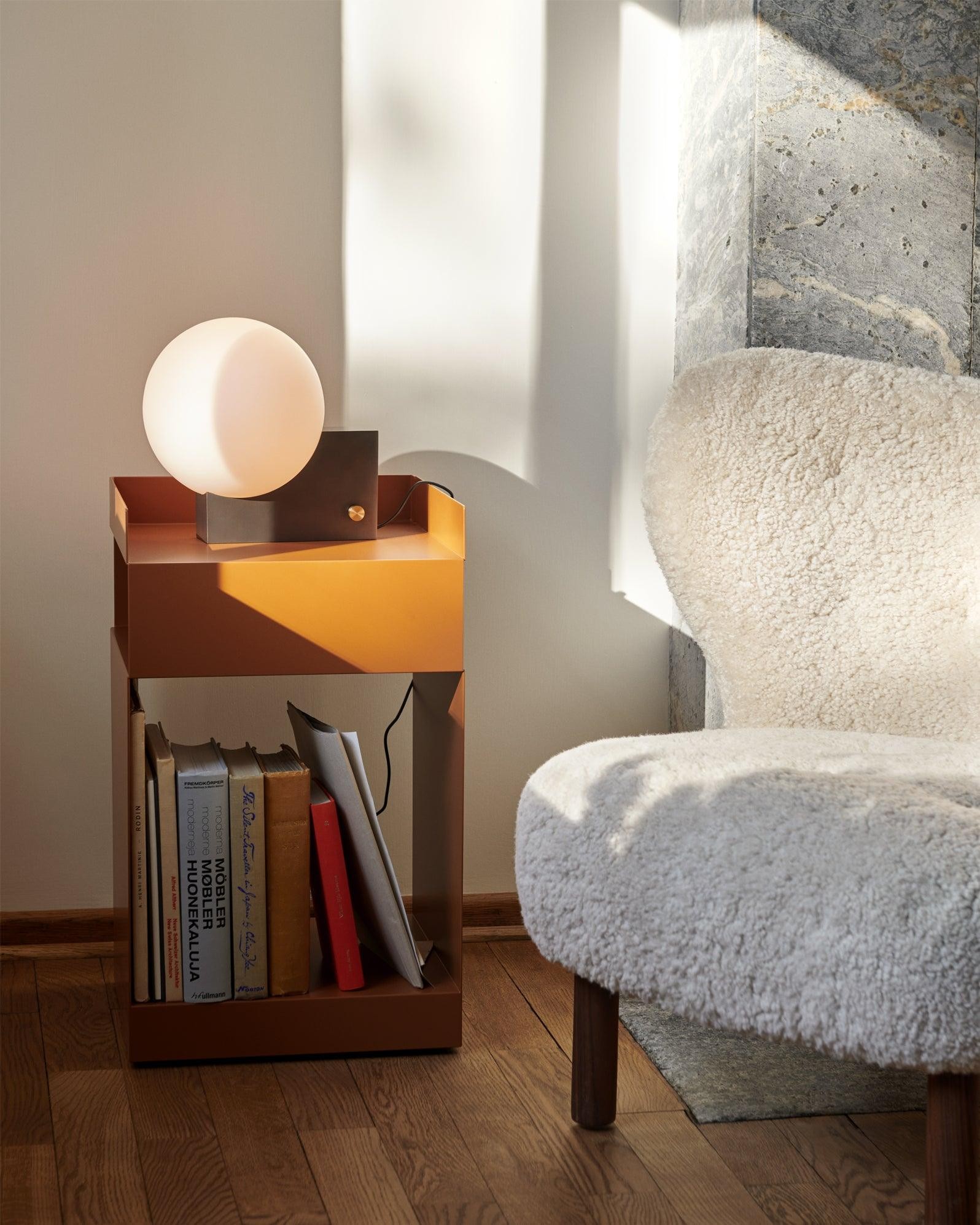 Geometric Lamp Base Glass Globe Table Lamp K399
