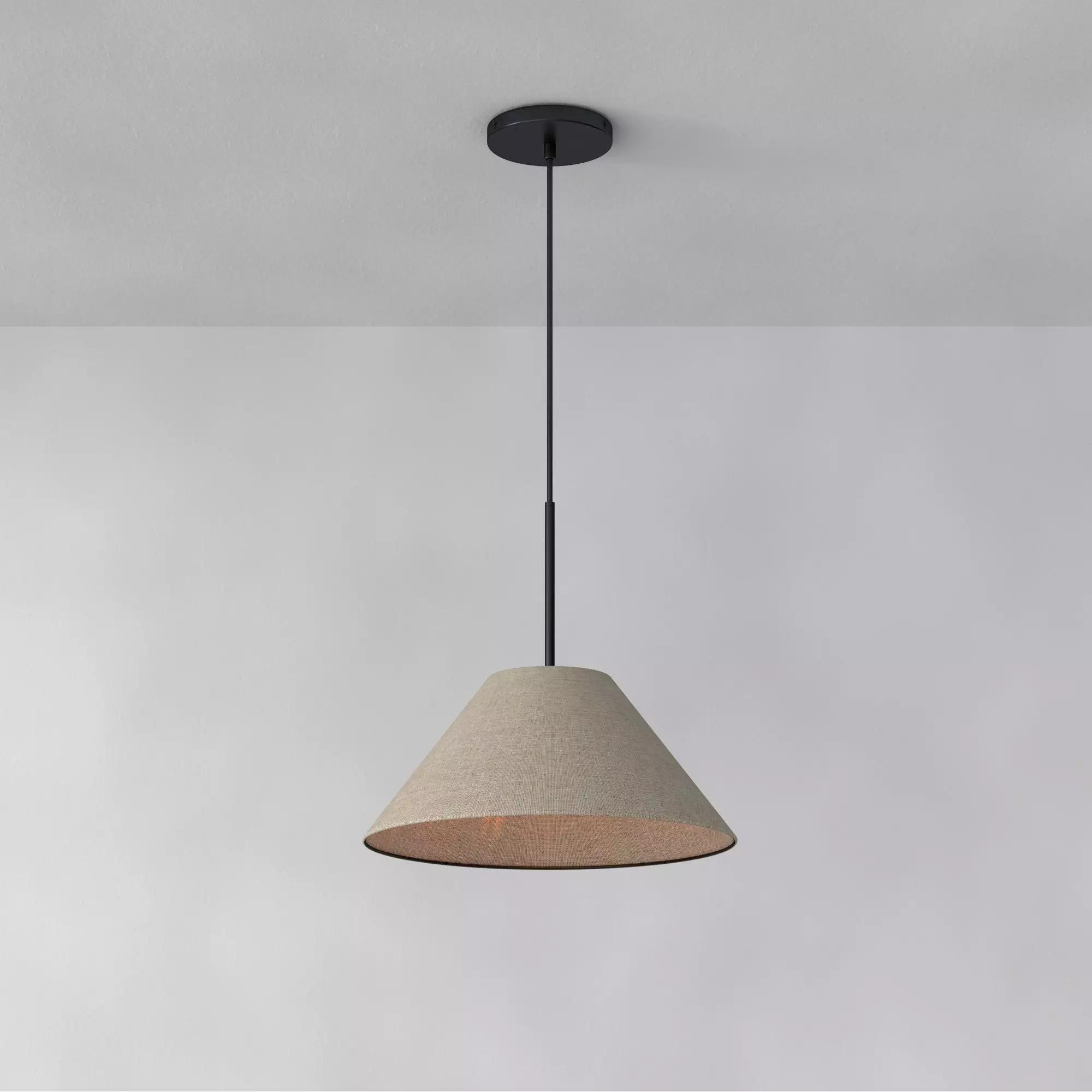 Conica Fabric Cone Pendant Light - Sculptural Modern Style for Cozy Spaces K1331