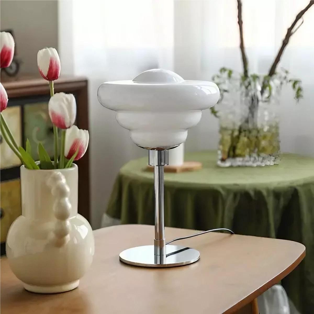 Nordic Minimalist Design Glass Table Lamp K62