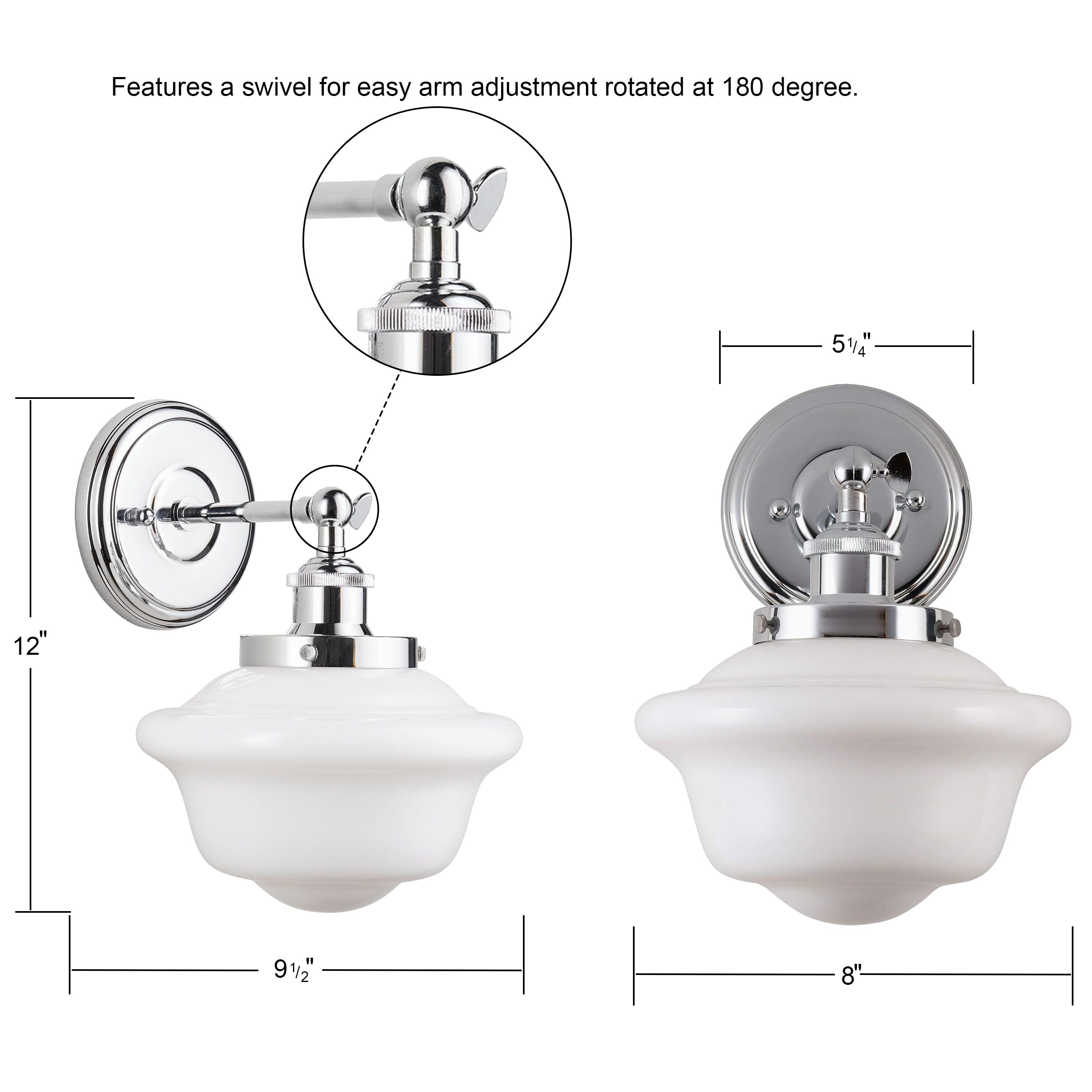 Lavagna Industrial Bathroom Vanity Light K1211