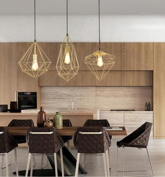 Diamond Hanging Light