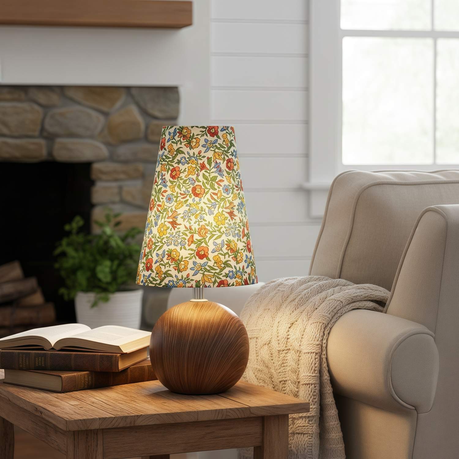 Petalyra Sculptural Floral Table Lamp - Modern Decorative Accent Lighting for Living Room and Bedroom K2108