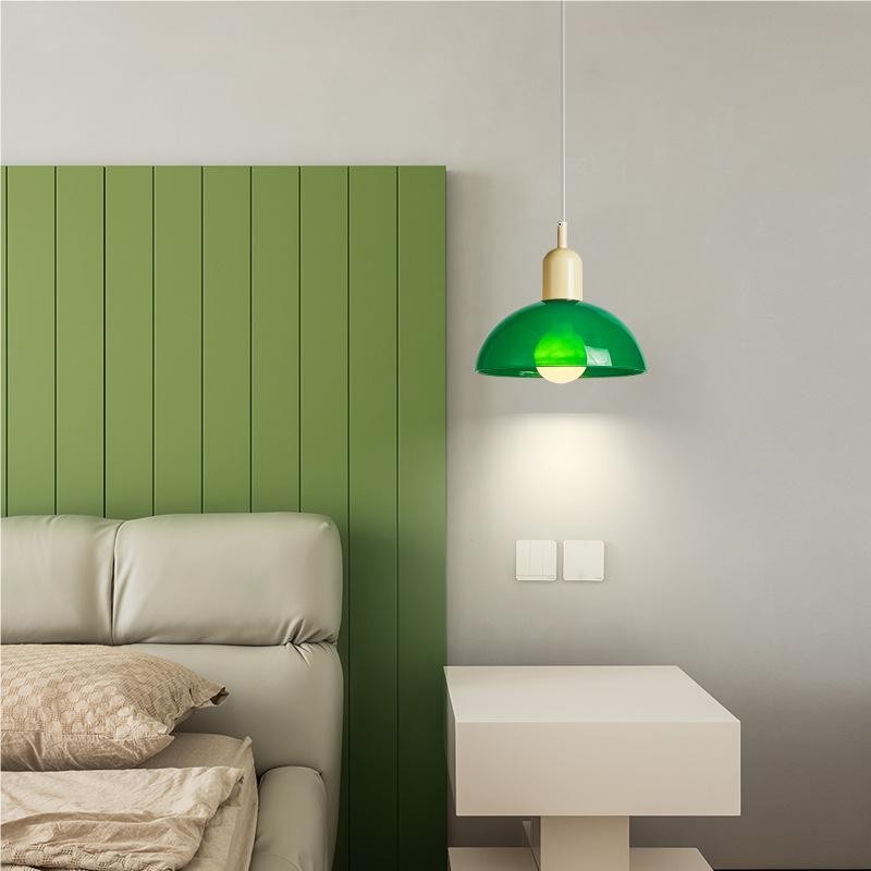 Bauhaus Minimalist Stained Glass Pendant Light K38