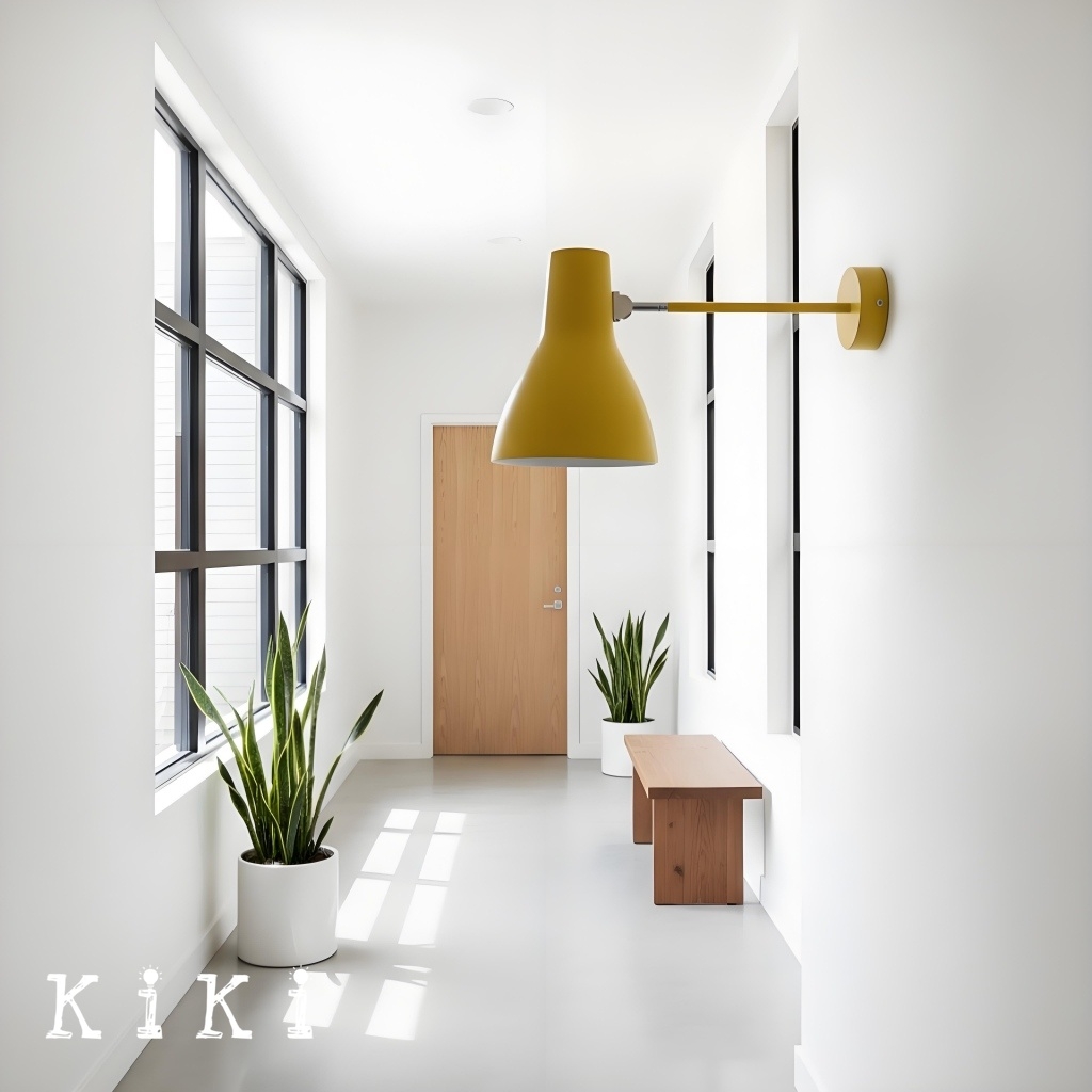 Modryx Modern Minimalist Wall Light - Adjustable Head for Reading and Accent Lighting K2115