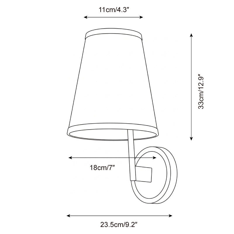 Ethereal Wall Lamp D319