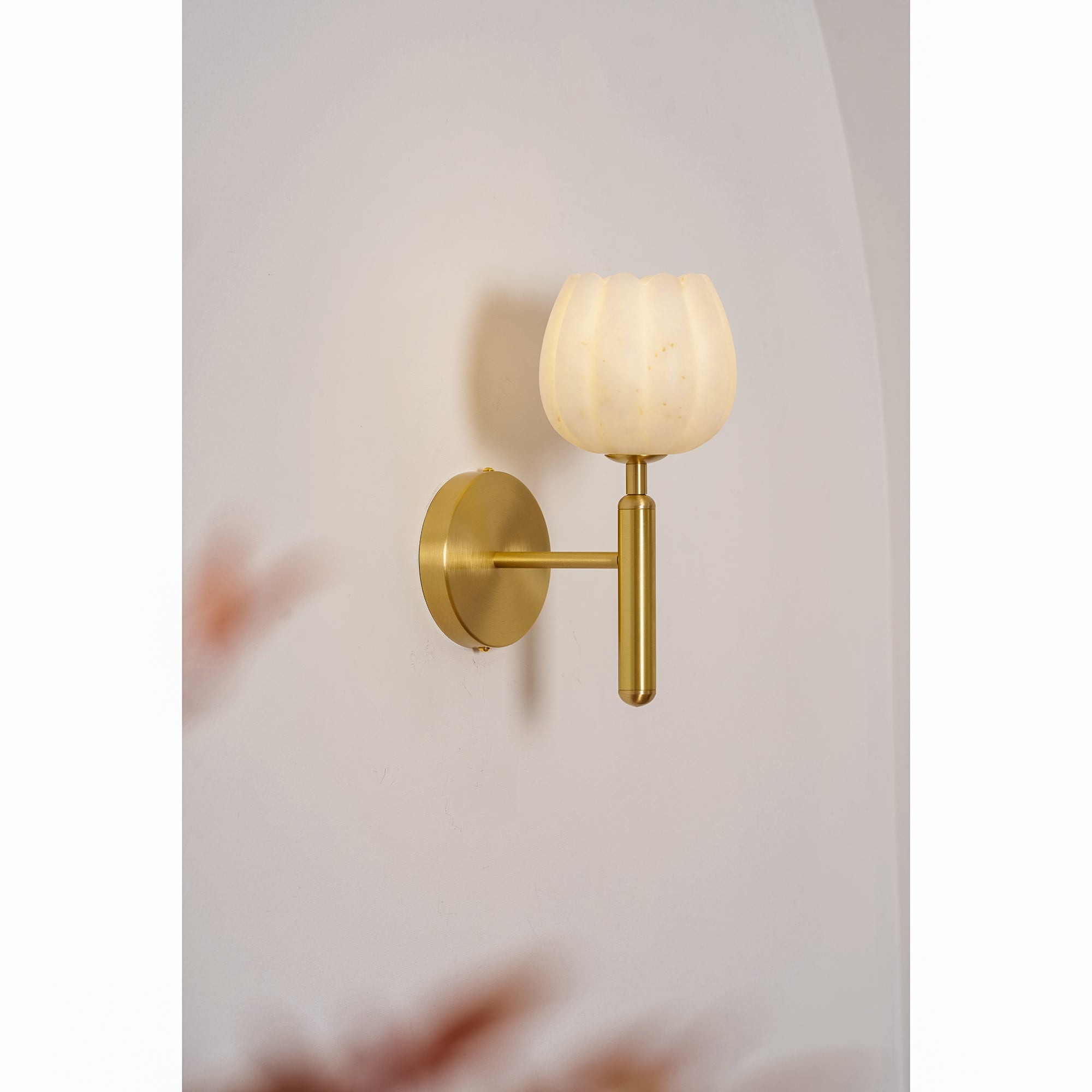 Mian Alabaster Wall Lamp D439