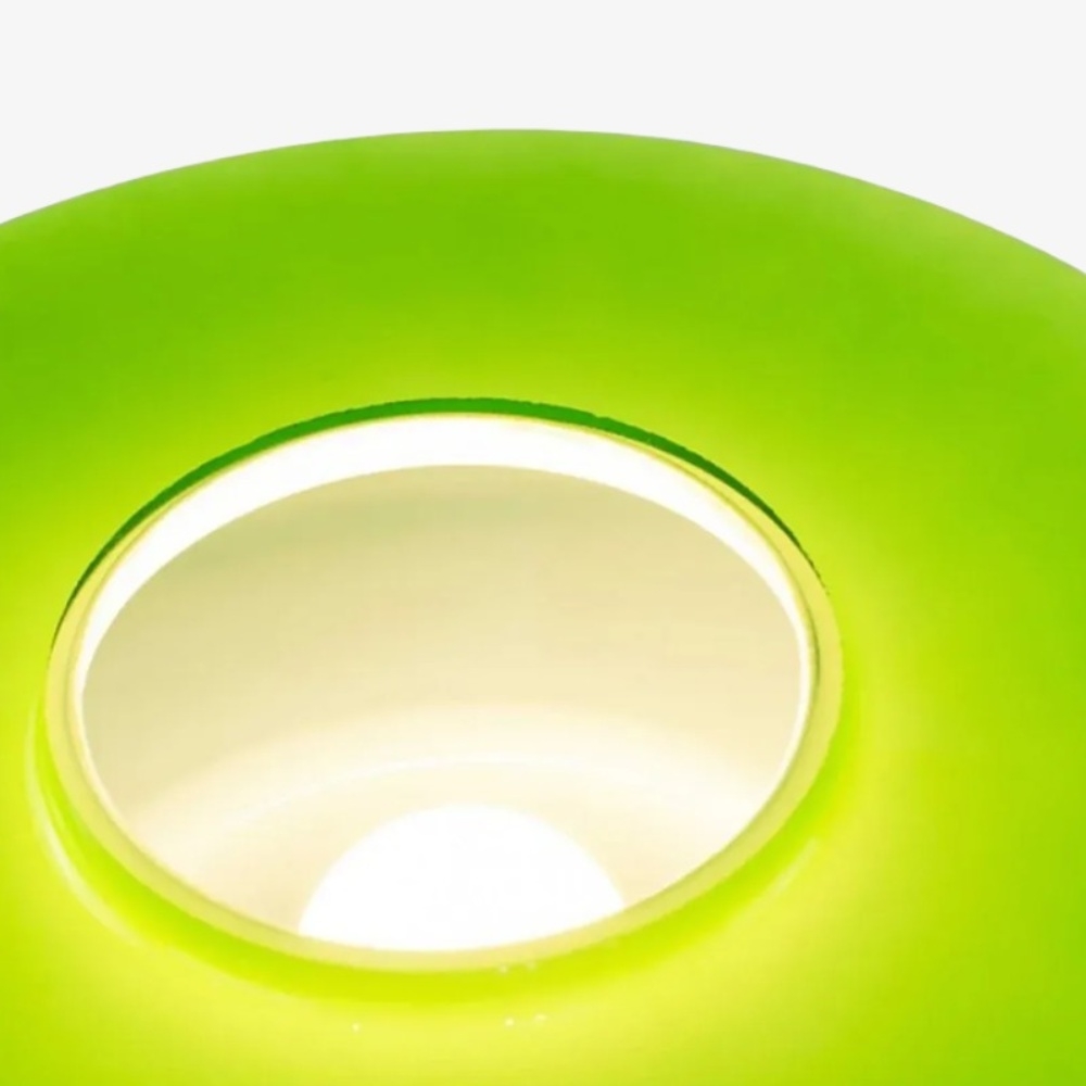Minimalist Mushroom Glass Table Lamp - Modern Accent Lamp for Living Room K2340