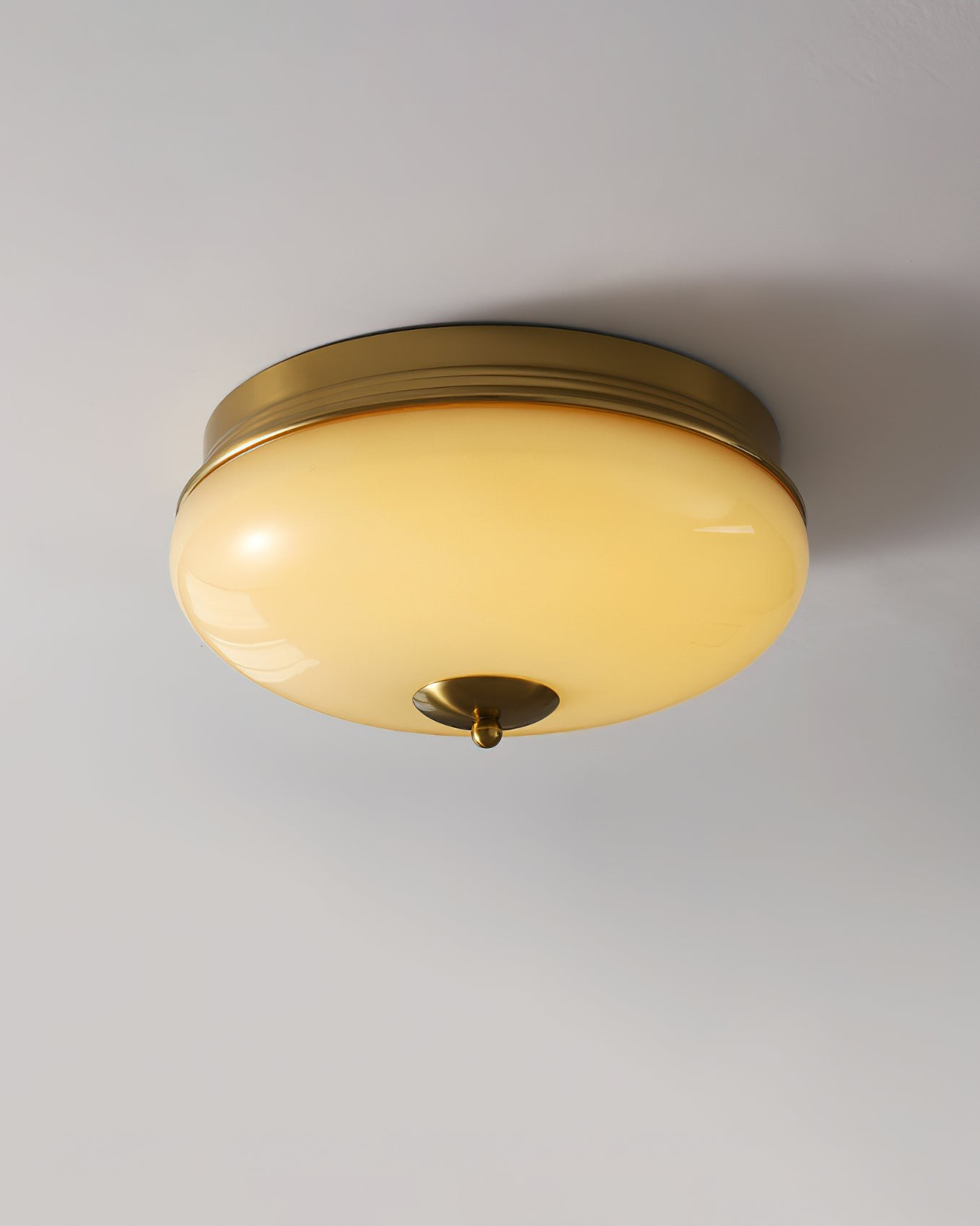 European Mid Century Cream Ceiling Light K468