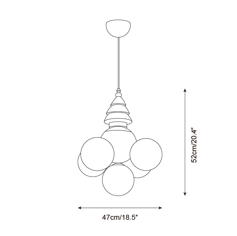 MiloSphere Pendant Lamp D202