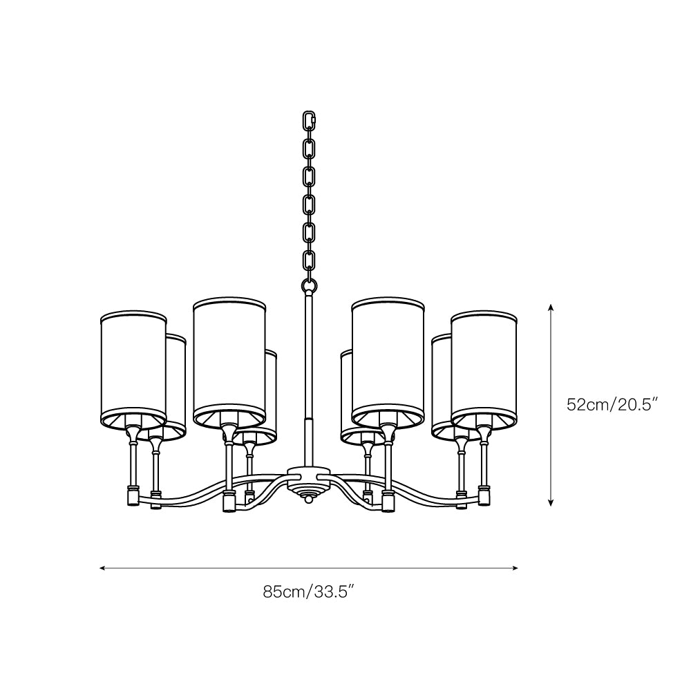 Dart Chandelier D506