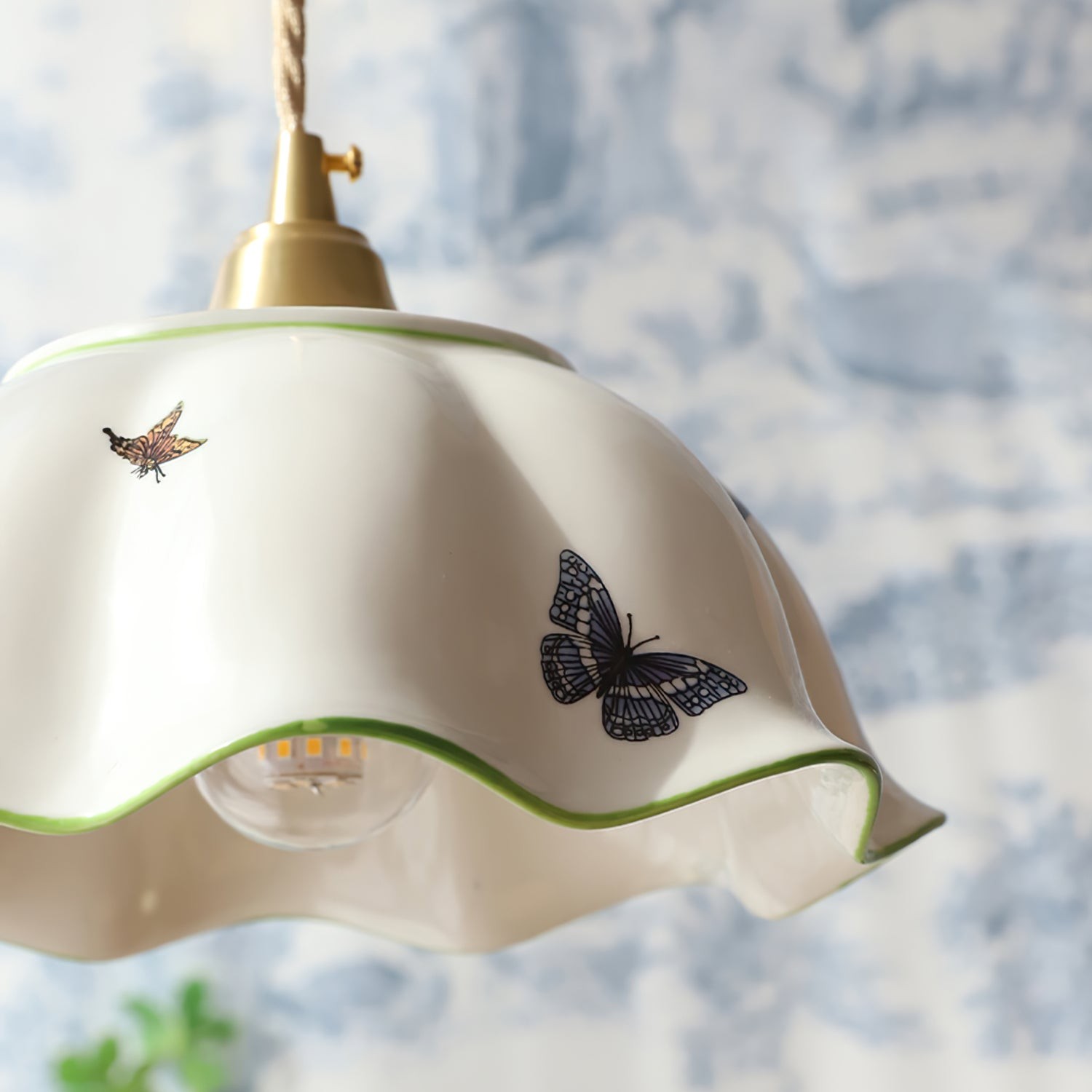 Butterfly Ceramic Pendant Lamp K985