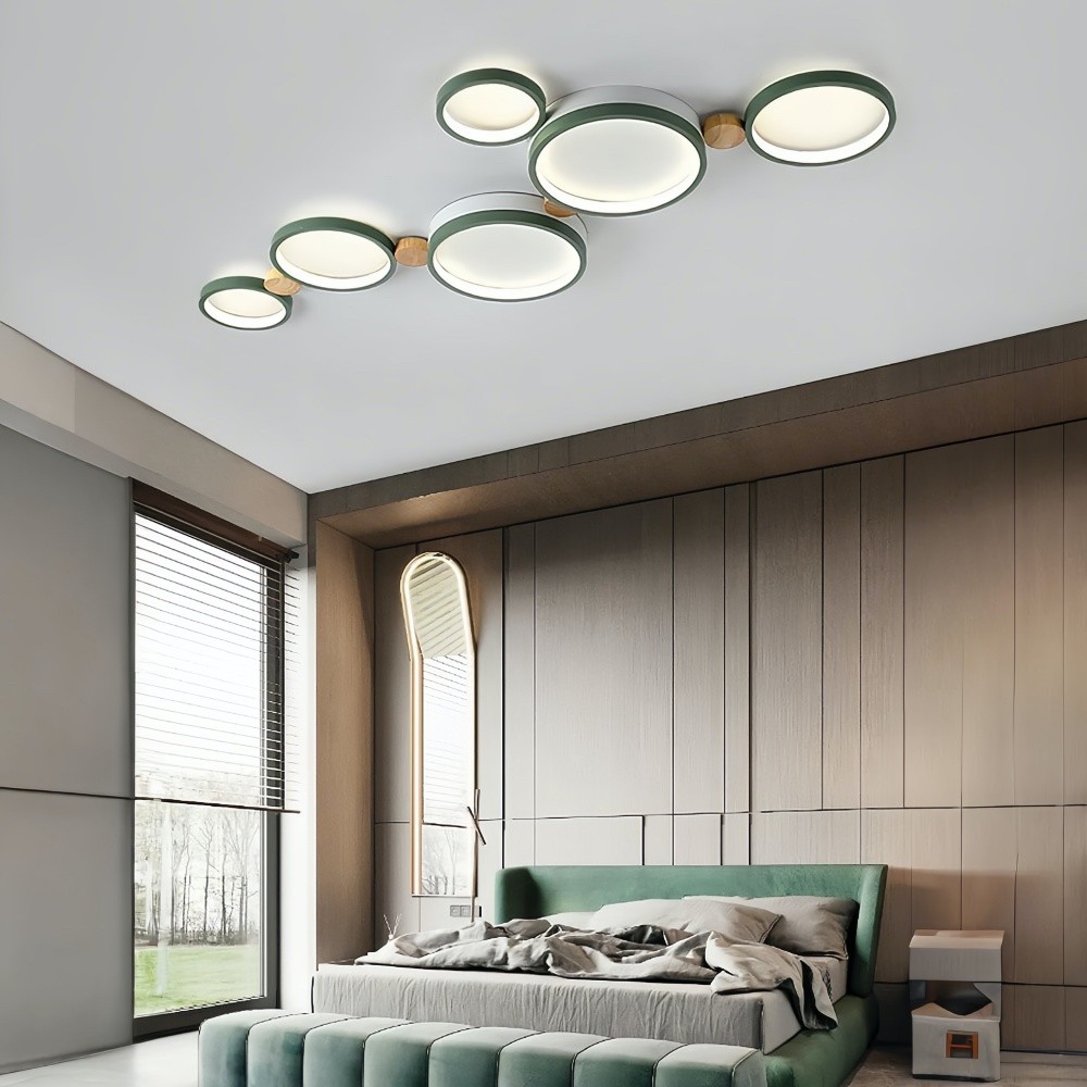 Colored Multi Circle Led Ceiling Light K935