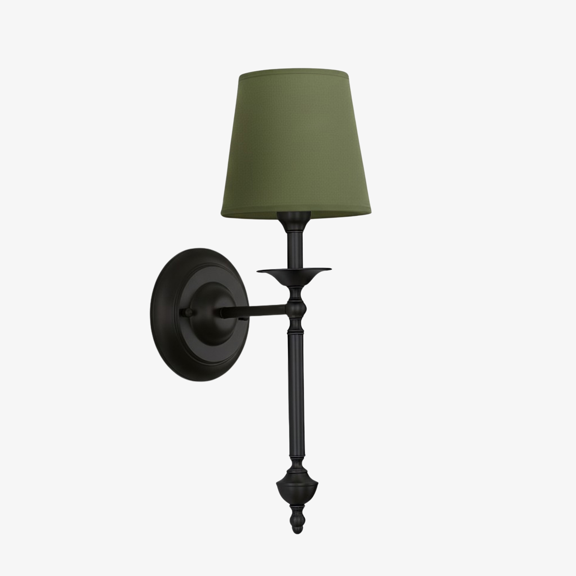 Arcuma Fabric Wall Sconce - Modern Copper Wall Light for Hallway K2353