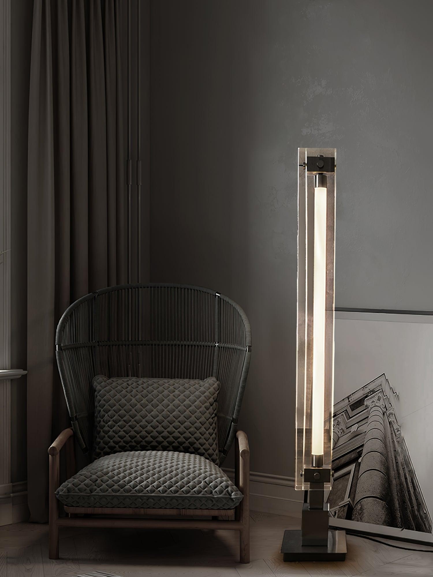 Industrial Style Minimalist Glass Floor Lamp K848