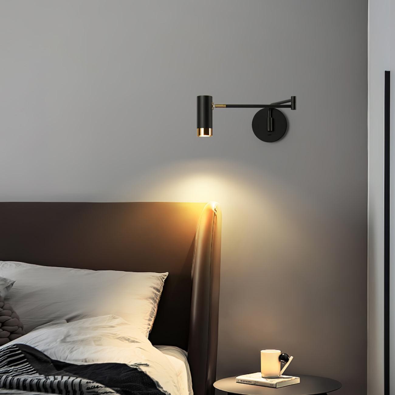 Modern Industrial Telescopic Revolving Adjustable Swing Arm Wall Lamp K627