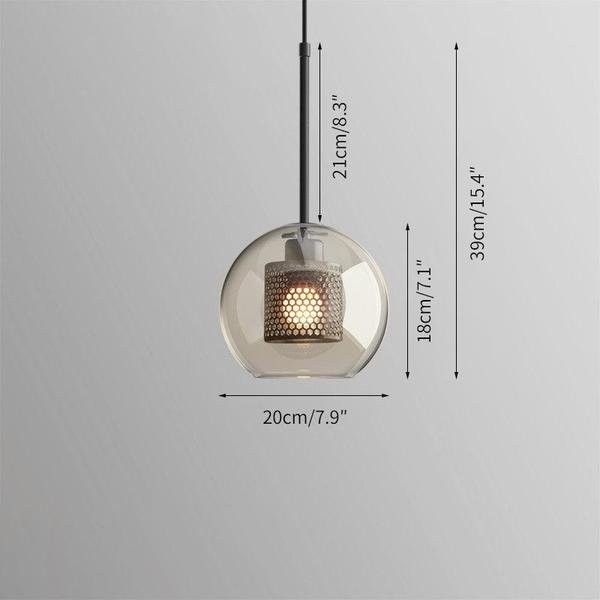 Chiswick Glass Pendant Light