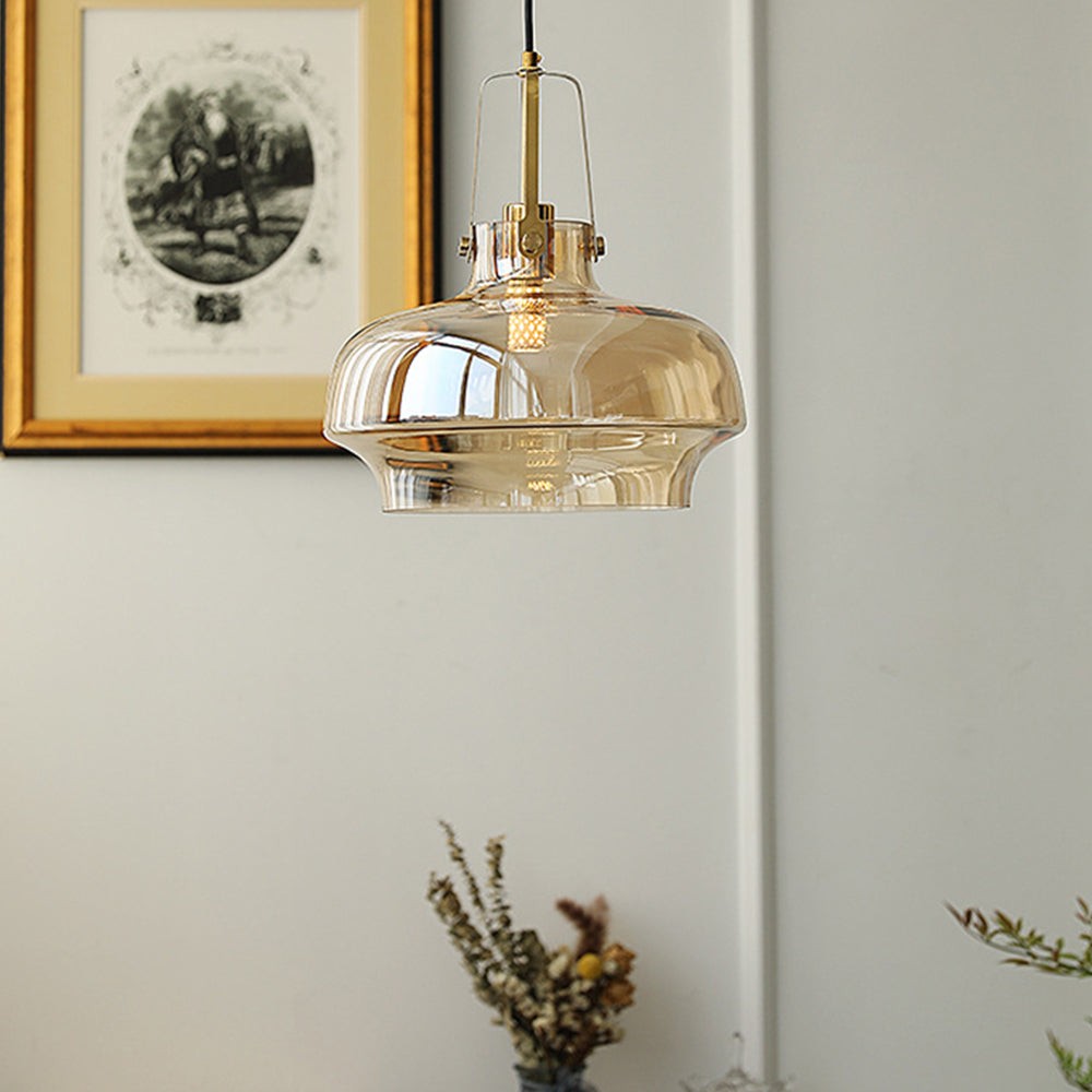 Modern Unique Shaped Fish Tank Glass Pendant Light K1226
