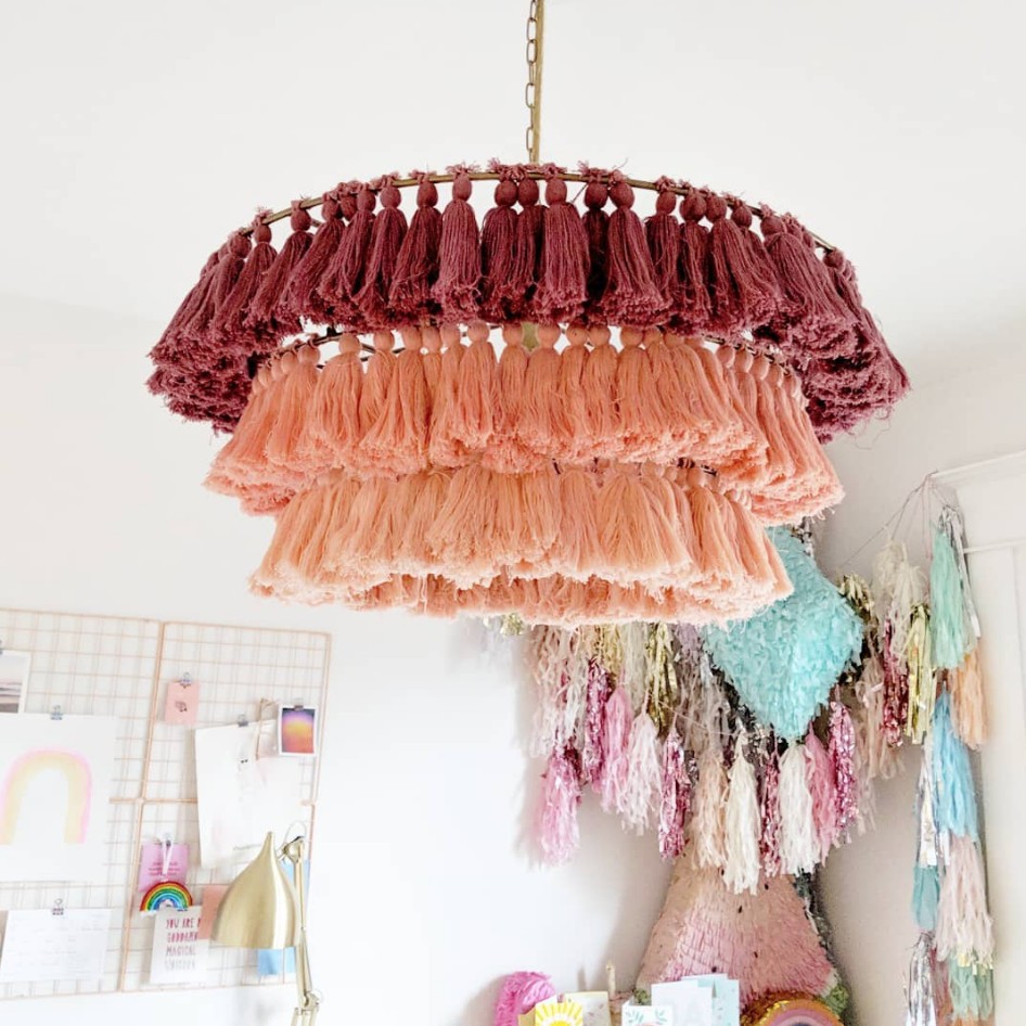 Fela Tassel Chandelier