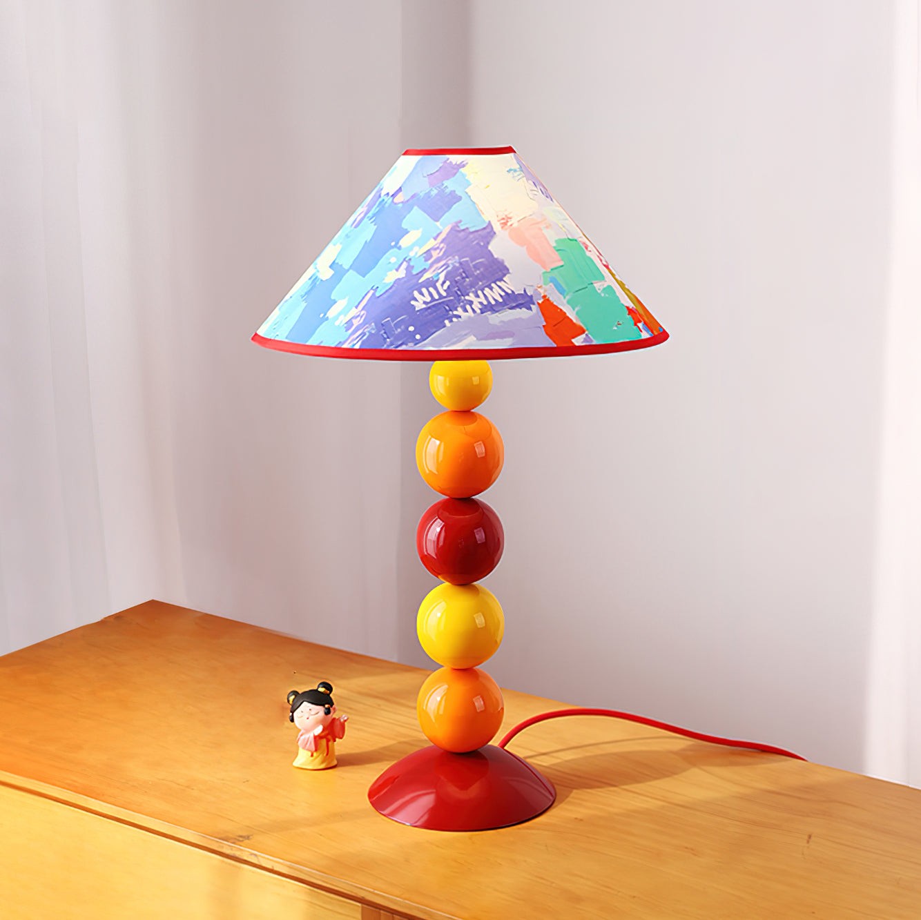 Retro Coloful Stacking Ball Table Lamp K680