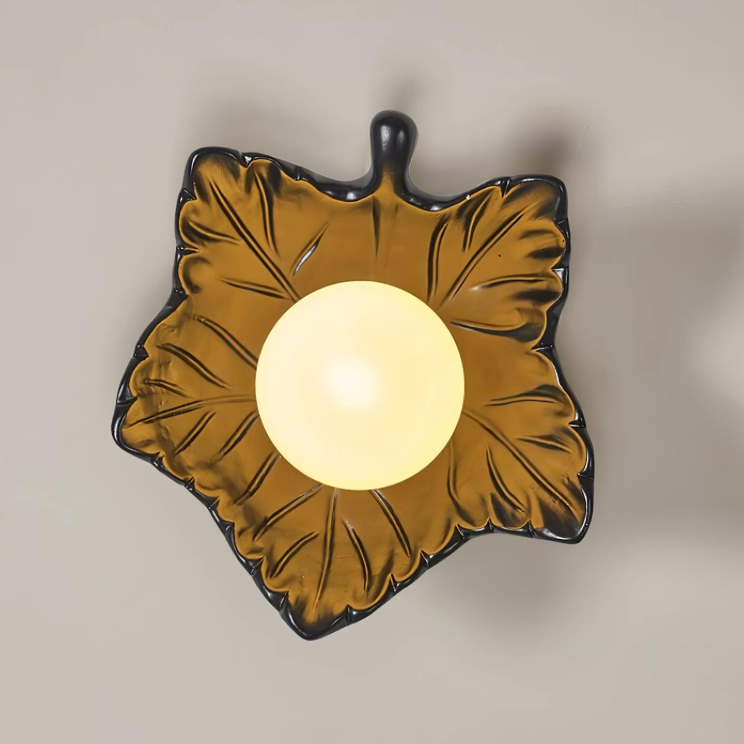 Maple Leaf Wall Light K484
