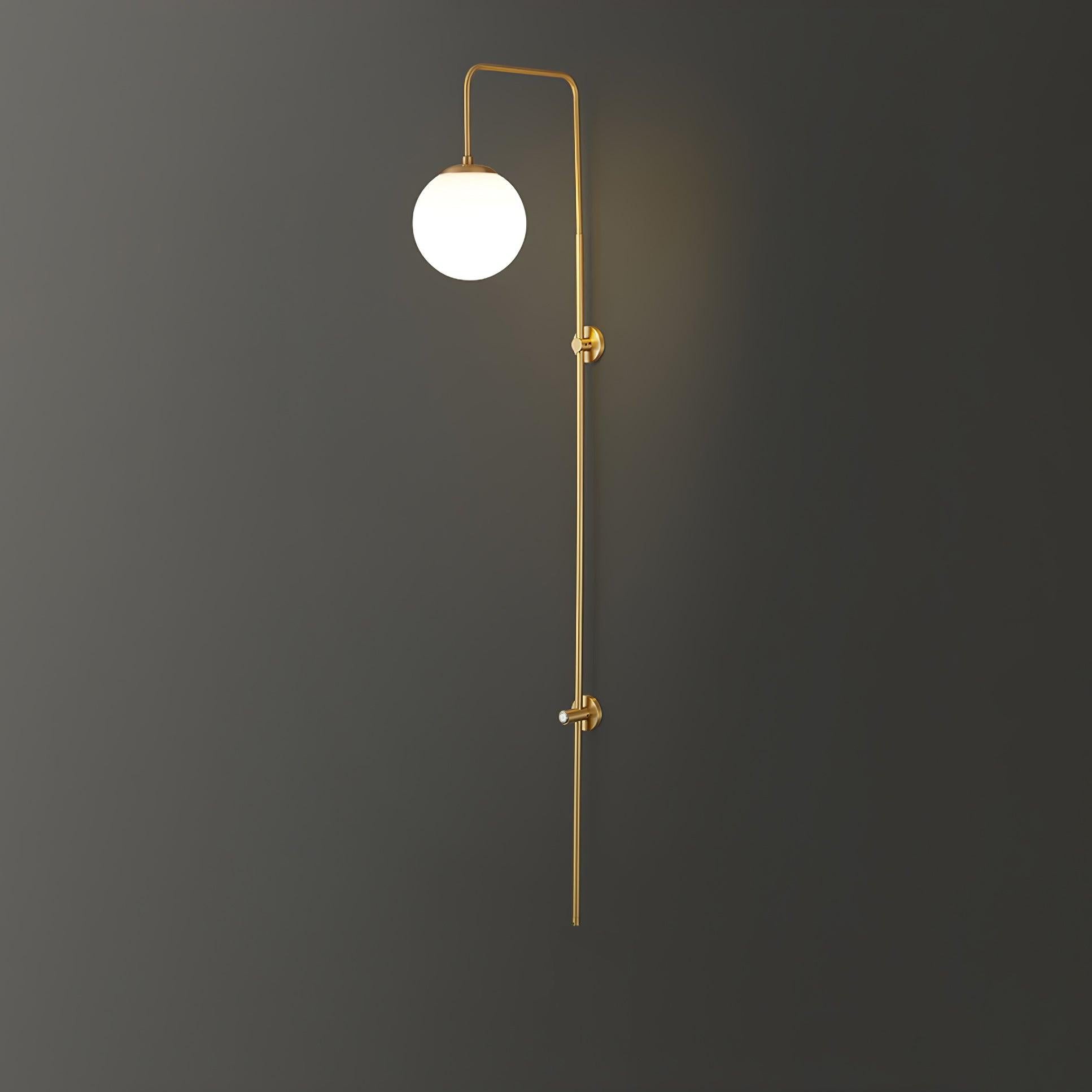 Globe Brass Wall Sconce K410