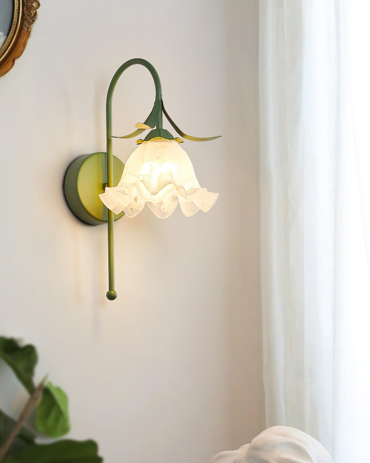 French Cream Style Flower Wall Lamp K474