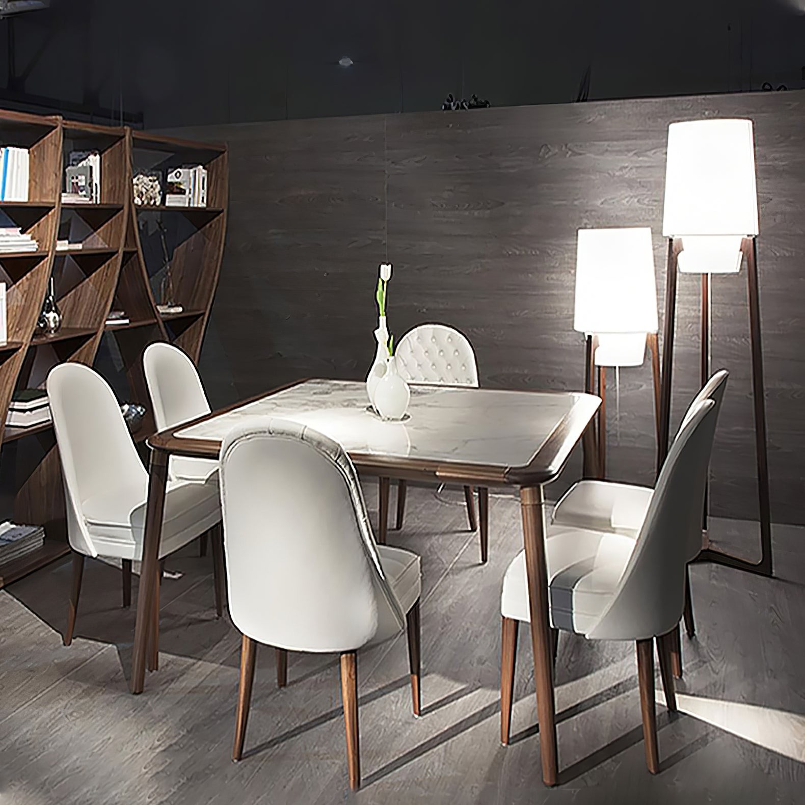 Modern Simple Chinese Style Solid Wood Floor Lamp K443